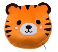RELAXEAZZZ CUTIEMALS TIGER SUPER SOFT PLUSH TRAVEL CUSHION PILLOW & EYE MASK PUK