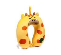 Relaxeazzz Raffi the Giraffe Adoramals Plush Memory Foam Travel Pillow - Neck Flight Airplane Pillow For Travel - Kids Neck Pillows Cushion For Sleeping Neck Pain Adults - Airport Essentials