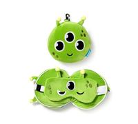 Relaxeazzz Space Cadets Alien Travel Pillow & Eye Mask - Sleep Eye Mask Masks - Kids Travel Accessories For Sleeping Airplane - Flight Plane Neck Pillow Pillows