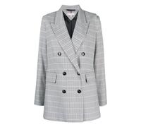 Relaxed Blue Blazer with Small Check- female- Tommy Hilfiger- Blazers- Blue- XS- Jackets XS
