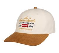 Levi's Men's Relaxed DAD Graphic Cap, Ecru, OS