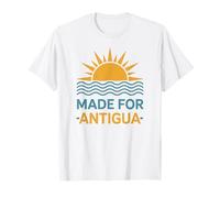 Relaxed Caribbean Antigua Beach, Sailing and Travel T-Shirt