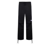 HUGO Relaxed-fit trousers in ripstop fabric - Style Gadic242, 50545643 Black S