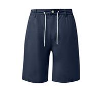 Relaxed Fit Chino Bermuda with Elastic Waistband s.Oliver Bleu 32