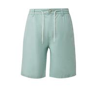 Relaxed Fit Chino Bermuda with Elastic Waistband s.Oliver Turquoise 33