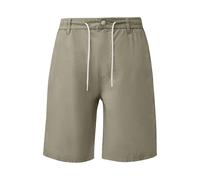 Relaxed Fit Chino Bermuda with Elastic Waistband s.Oliver Vert 29