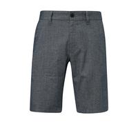 Relaxed Fit Cotton Blend Bermuda Shorts s.Oliver Bleu 48