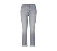 Relaxed-Fit Jeans with Tapered Leg - female - Dondup - Cropped Jeans - Gray - W32 - Jeans W32