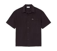 Relaxed Fit Linen Shirt- male- Lacoste- Short Sleeve Shirts- Brown- L- Shirts L