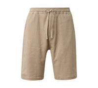 Relaxed Fit Mid Rise Straight Leg Cotton Blend Bermuda Shorts s.Oliver Detroit Beige 3XL