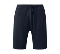 Relaxed Fit Mid Rise Straight Leg Cotton Blend Bermuda Shorts s.Oliver Detroit Bleu M