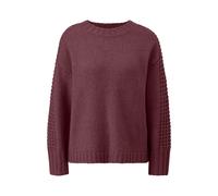 Relaxed Fit Mixed Alpaca Knit Jumper for Women s.Oliver Rouge 46