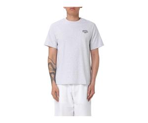 Relaxed Fit Short Sleeve Crew Neck T-Shirt - male - A.P.C. - T-Shirts - Gray - L - Tops L