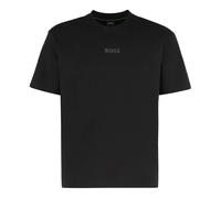 Relaxed-fit T-shirt in premium cotton jersey - male - Boss - T-Shirts - Black - 2XS - Tops 2XS