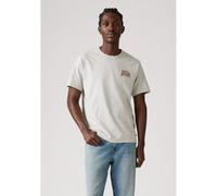 Relaxed Fit T-Shirt Printed On Back light grey