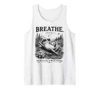 Relaxed Frog Nature Mindfulness Cottagecore Tank Top