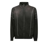 Relaxed Garment Dyed Track Jacket - male - Off White - Light Jackets - Black - S - Jackets S