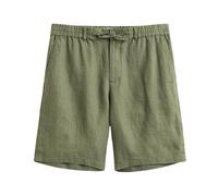 Relaxed Linen Shorts - male - Gant - Casual Shorts - Green - 4XL - Shorts 4XL