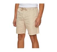 Relaxed Linen Smart Bermuda Shorts- male- Pepe Jeans- Casual Shorts- Beige- W31- Shorts W31