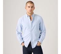 Relaxed Oxford Shirt with Button-Down Collar sky blue