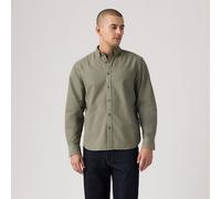 Relaxed Oxford Shirt with Button-Down Collar taupe