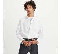 Relaxed Oxford Shirt with Button-Down Collar White