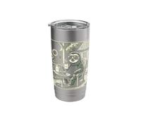 Relaxed Sloth Coffee Lover Caffeine Lover Slow Barista Stainless Steel Insulated Tumbler