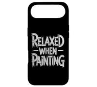 Relaxed When Painting Peaceful Artist Therapy Case for iPhone Air