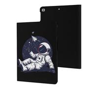 Relaxing Astronaut Throwing Paper Airplanes Tablet Case Slim Stand Protective Case Cover Tablet Cover Tablet Sleeve