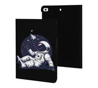 Relaxing Astronaut Throwing Paper Airplanes Tablet Case Slim Stand Protective Case Cover Tablet Cover Tablet Sleeve