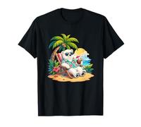 Relaxing Beach Vacation Polar Bear Hawaii T-Shirt