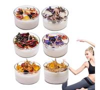 Relaxing Candles | Small Soy Wax Candles - Calm Soy Candles, Natural Candle Gift for Christmas, Men, Valentine