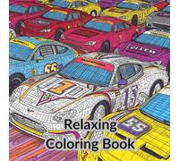 Relaxing Coloring Book: Supercar Coloring Book for Adults