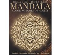 Relaxing Detailed Mandala Coloring Book for Adults: Intricate Patterns for Stress Relief and Calm Focus (StillHaven Studio Mandalas - Hard)
