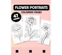 Relaxing Flowers: Botanical Coloring Book For Adults With Flower Patterns, Bouquets, Wreaths, Swirls, Decorat: Simple Large Print Floral Designs for ... Garden Petals for Stress Relief and Anxiety