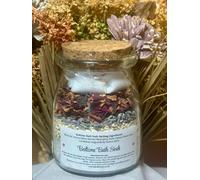 Relaxing Herbal Bath Soak for Bedtime, Natural Aromatherapy Bath Salts