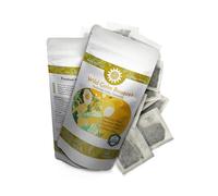 Relaxing Herbal Tea Bags for Sleep | Bouquet with Lemon Balm, St. John’s Wort, Thyme & Oregano | Caffeine-Free Calming Evening Blend | iD Pure Raw Wild | 30 Tea Bags (45 g)