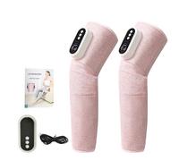 Relaxing Knee and Leg Massage Wrap Adjustable Heated Massager Pad Electric Knee Warmer for Home Or Office Use