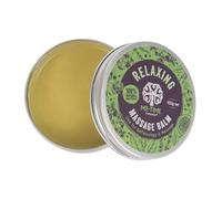 Relaxing Massage Balm 100g - Natural Aromatherapy Wax with Lavender, Bergamot & Geranium - Ideal for Reflexology, Stress Relief & Professional Massage Therapist - Me Time Therapies