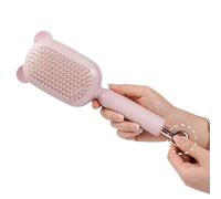 Relaxing Scalp Scrubber - Comfort Wash Comb | Flexible Rubber Nodes Improve Root Stimulation, Ergonomic Bath Cleaner Supporting Healthy Growth, Lightweight Grooming Aid For Effortless Head