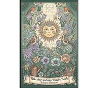 Relaxing Sudoku Puzzle Book: Easy to Medium| Sudoku Puzzle| 6x9 inches, 105 pages| 100+ puzzles| Instructions included| Solutions included