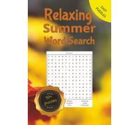 Relaxing Summer Word Search: 55 Fun Puzzles for Adults Beach, Camping, Vacation, Mountains & More