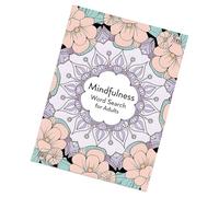 Relaxing Word Search Notebook for Mindfulness Breaks Promoting Calm Focus and Concentration Puzzle Book