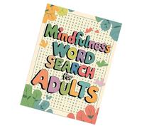 Relaxing Word Search Notebook for Mindfulness Breaks Promoting Calm Focus and Concentration Word Search Book