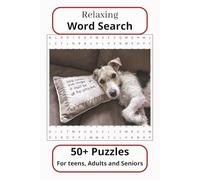 Relaxing Word Search Puzzle Book: Word Searches with easy to read print for Relaxing, calming down, tranquility and more. 6X 9 inches, 110 pages, 50+ ... gift for Holidays, Vacations and free times.