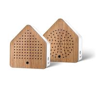 RELAXOUND Original Zirpybox "Wood" - Grilling Chirping and Grasshopper Sound - Relaxed Summer Feeling - Motion Sensor with Sound - Natural Sounds Soundbox