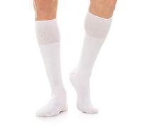 Relaxsan 560L (White, Sz.5) Diabetic Socks for Men Women, Long Seamless Socks, Non Elastic, No Compression for Sensitive Feet, Cotton and Crabyon