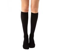 Relaxsan Compression Socks 815 (Black, M) Knee High Socks 18-22 mmHg for Women and Men, Circulation Socks in Lightweight Cotton