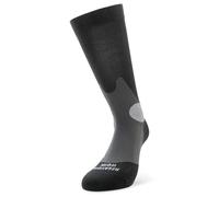 Relaxsan Work Socks, Long, Heavy Duty, for Safety Shoes, Compression Socks 18-22 mmHg, Made in Italy, Work W100 (Black 4/L) 18-22 mmHg