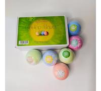 RelaxZing Bath Bomb Bundle - All-Natural Handmade Bath Bombs with Essential Oil, Fizzy Bubble Bath Moisturizes Skin, Relaxes and Relieves Stress, Fragrant Bath Gift Set for Men & Women, Island Dream